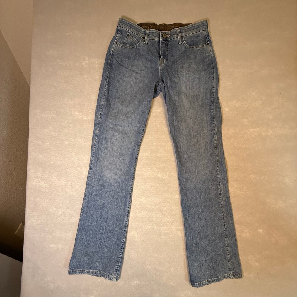 Womens Wranglers Q-baby no gap waistband jeans - style WRQ20BZ size 7/8 x 34